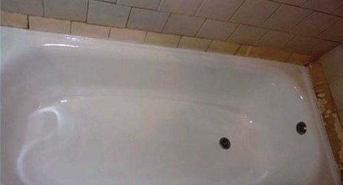 Реставрация ванны жидким акрилом | Маркс